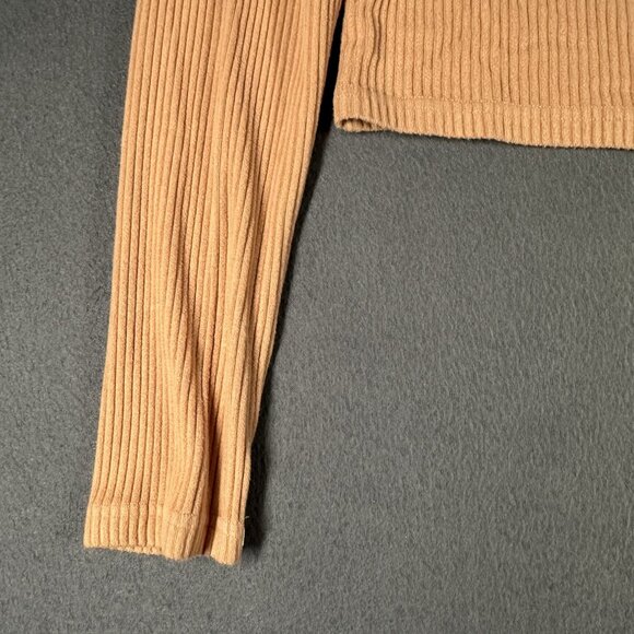 Altar'd State Sweater Womens Medium Ribbed Long Sleeve Collared Pullover Top - Picture 4 of 8